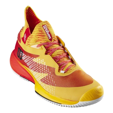 Wilson Tennis Shoes Kaos Rapide SFT Allcourt Yellow/Red Men's